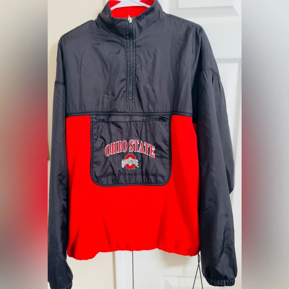 Vintage Champions The Ohio State Buckeyes‎ Men’s Large Long Sleeve Quarter Zip